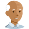Old Man - Medium emoji on Messenger